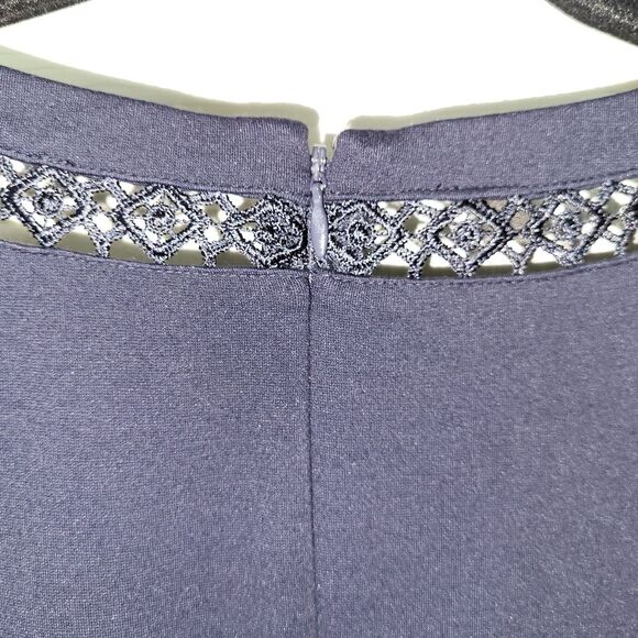 Talbots Dark Blue Long Sleeve Dress - Size 6 - Picture 4 of 6